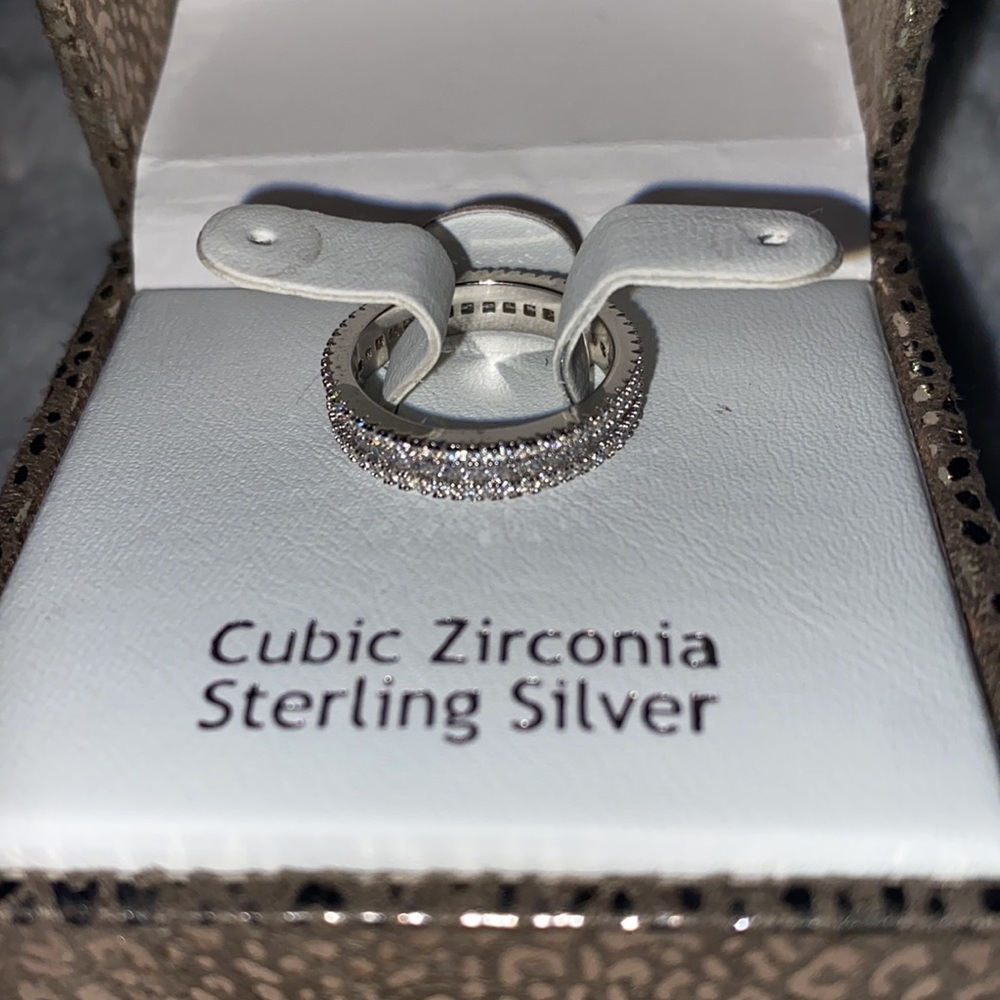 Sterling Silver Nanette Lepore Engagement Ring sz:5